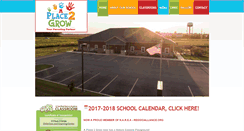 Desktop Screenshot of aplace2growchildcarecenter.com